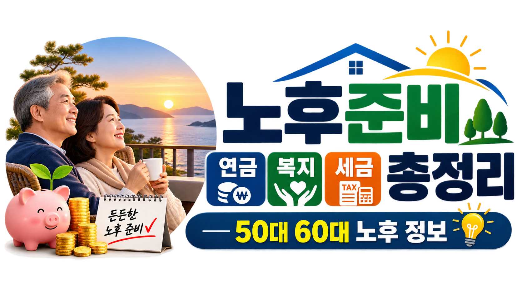 노후준비 연금·복지·세금 총정리 | 50대 60대 노후 정보